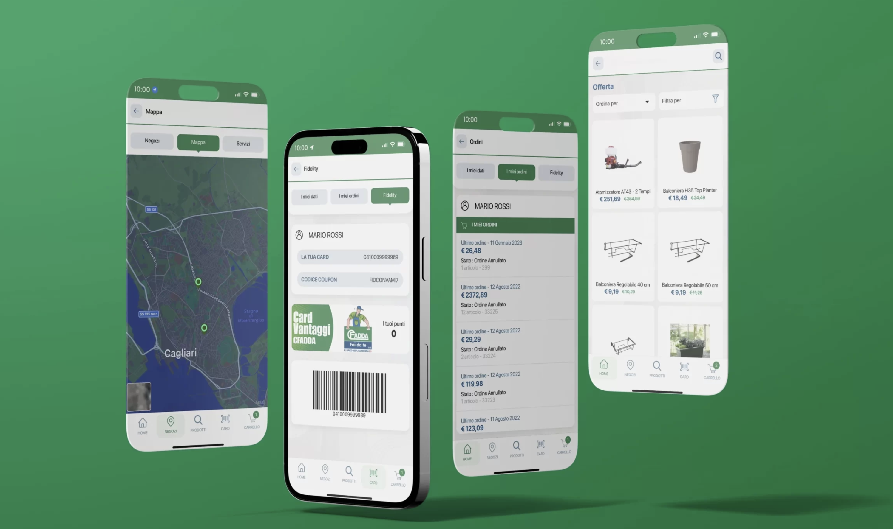 CFadda - Brico. Sviluppo Mobile App
