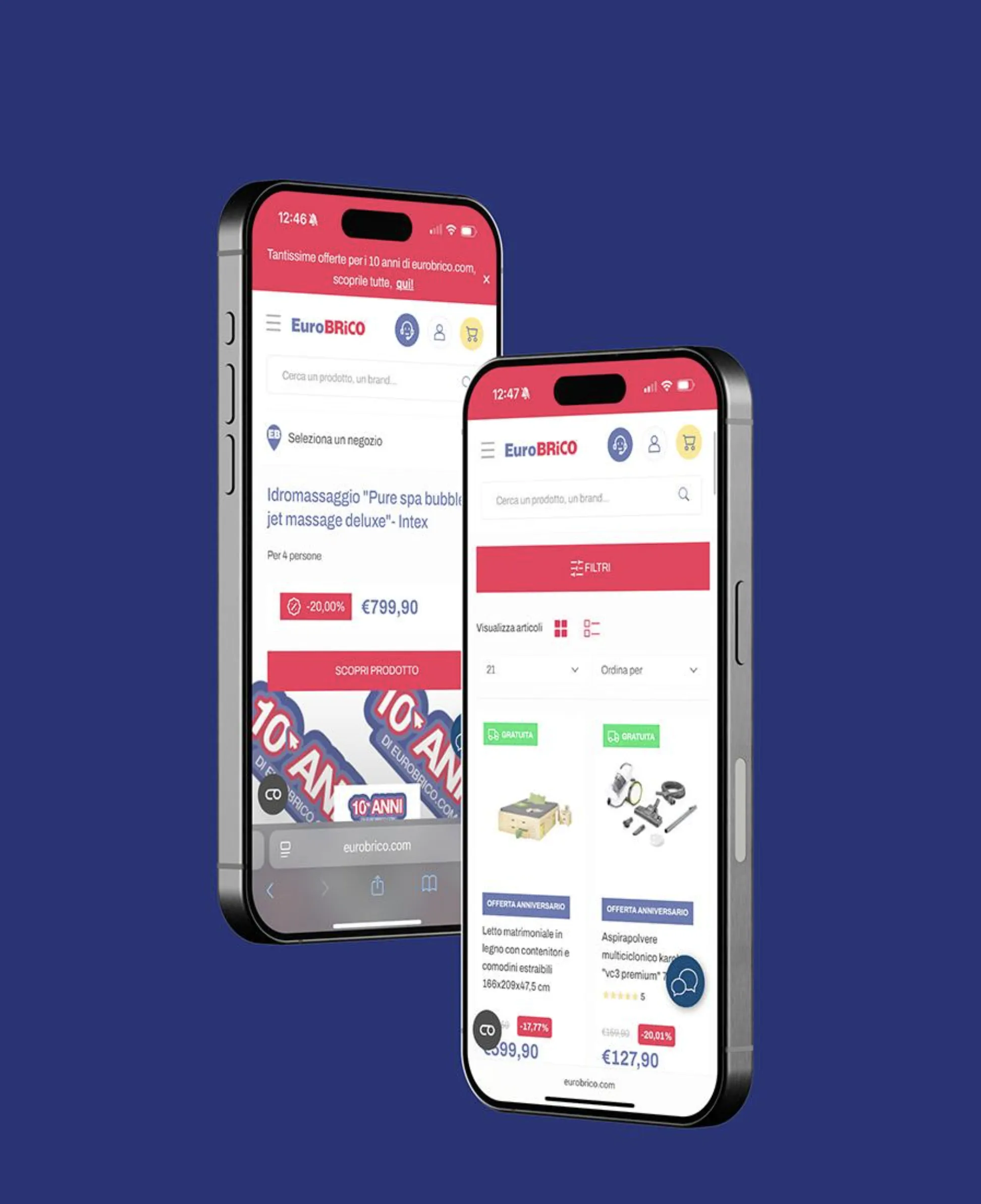 EURObrico - Mobile app
