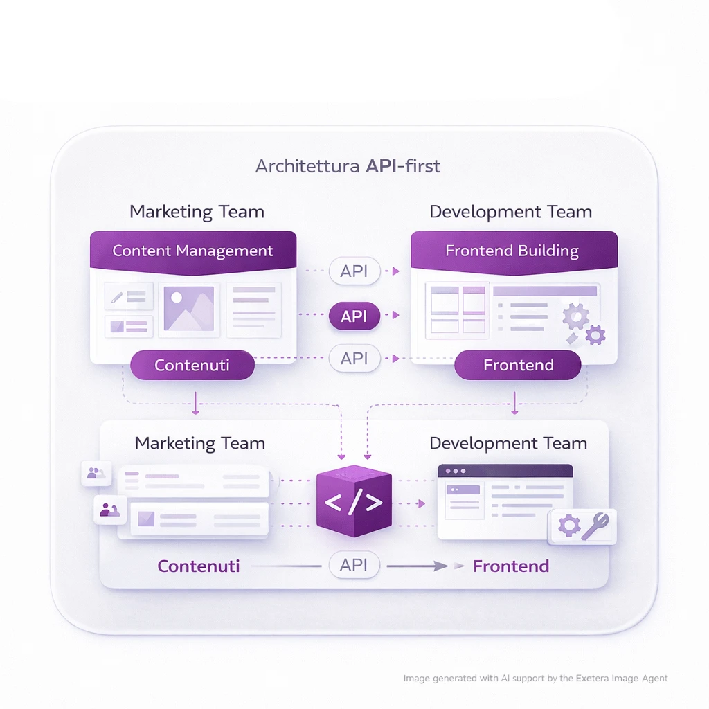 Come funziona un headless CMS