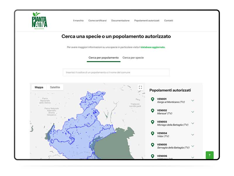 Pianta Nativa: uno strumento digitale per la tutela della biodiversità