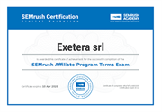 Agenzia partner Certificata SEMrush