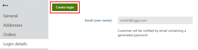 XTR K13 Creazione dell’account utente di un cliente Creazione login