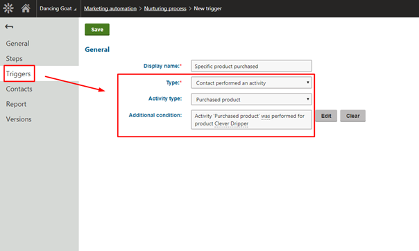 marketing automation product purchase