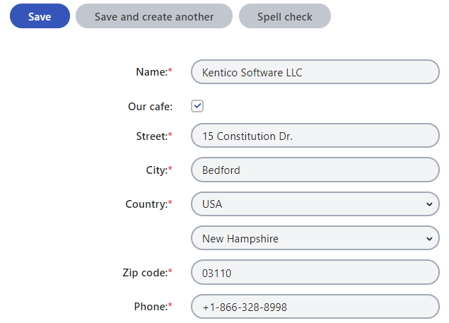 XTR K13 Modificare il contenuto di una pagina nella scheda Content Fields