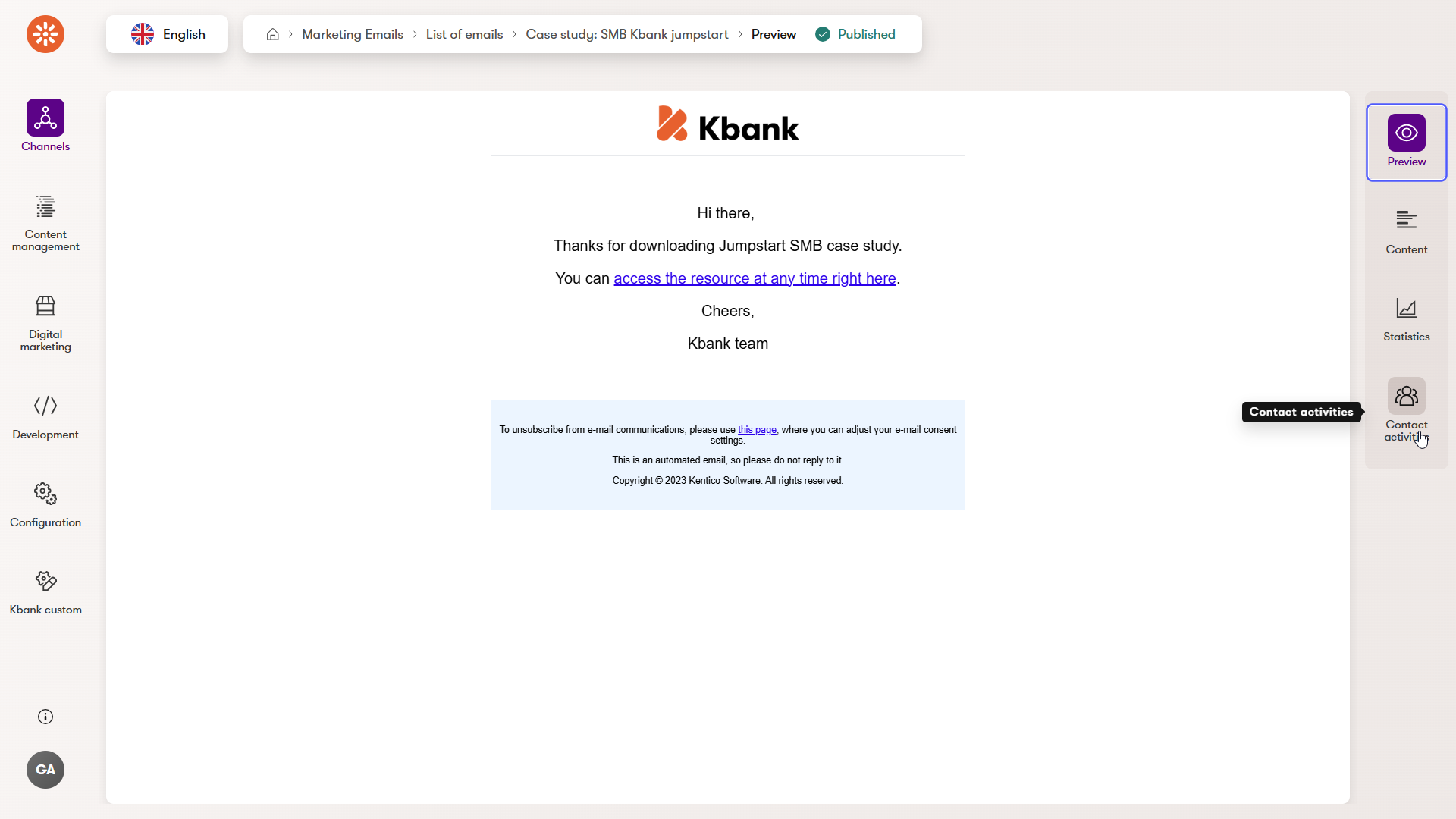 XTR XbyK 2. Autoresponder dei moduli