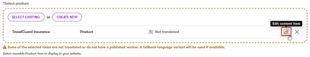 XTR XbyK 2. Traduci il prodotto 1