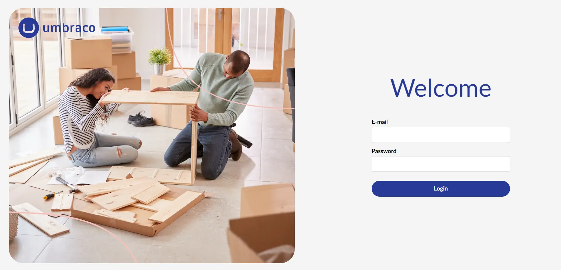 Umbraco Accedere (Logging in)